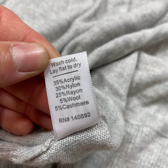 Marine Layer Wool Cashmere Open Front Cardigan Sweater Women's S - Picture 7 of 10